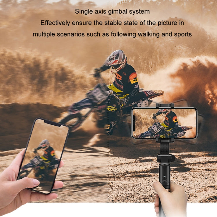 APEXEL APL-D6 Live Video Multifunctional Mobile Phone Gimbal Stabilizer Selfie Stick - Handheld Gimbals by APEXEL | Online Shopping UK | buy2fix