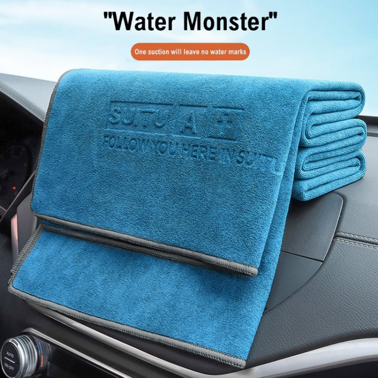 35 x 75cm  SUITU Microfiber Cleaning Cloth Car Cleaning Towel Thicken Highly Absorbent Cleaning Rag - Car washing supplies by SUITU | Online Shopping UK | buy2fix