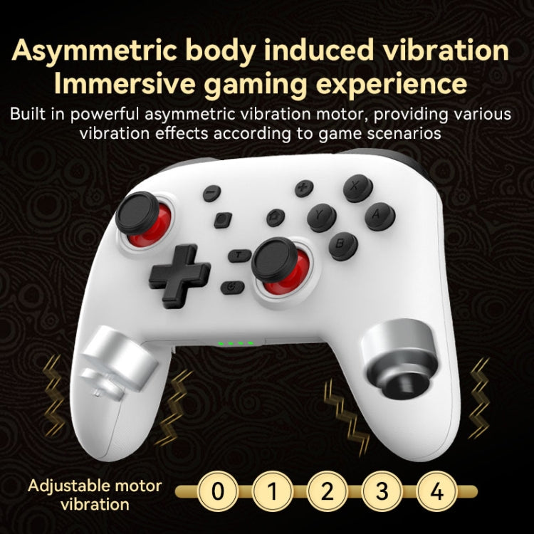 Wireless Bluetooth Somatosensory Vibration Gamepad For Nintendo Switch/Switch PRO(S07 Black) - Gamepads by buy2fix | Online Shopping UK | buy2fix