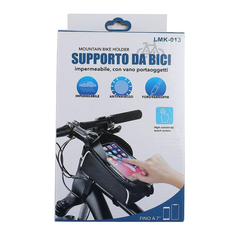 Bicycle Riding Front Beam Bag Mobile Phone Touch Screen Waterproof Storage Bag With Packaging Box - Bicycle Bags by buy2fix | Online Shopping UK | buy2fix