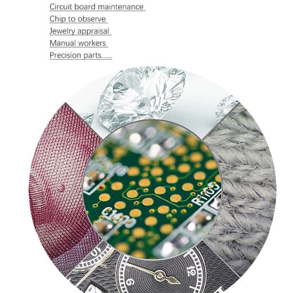 Batu BA-010T Electronic Microscopy Jewelry Appraisal Mobile Phone Circuit Board Repair Jade Magnifying Glass(EU Plug 220V) - Digital Microscope by BAKU | Online Shopping UK | buy2fix