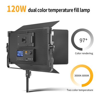 Pixel P45pro High Bright Dual Color Temperature Fill Light 120W Normal Bright Studio Camera Soft Light(A Set With US Plug Adaptor) -  by Pixel | Online Shopping UK | buy2fix