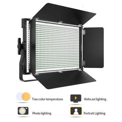 Pixel P45pro High Bright Dual Color Temperature Fill Light 120W Normal Bright Studio Camera Soft Light(A Set With US Plug Adaptor) -  by Pixel | Online Shopping UK | buy2fix