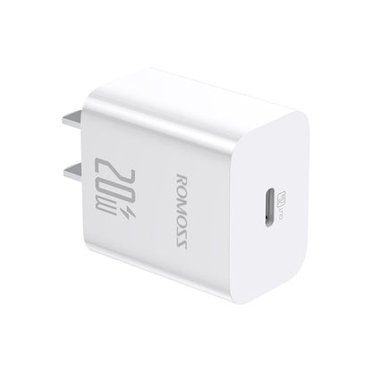 ROMOSS  AC20RA PD 20W Type-C/USB-C Charger Adapter CN Wall Plug, Spec: With Cable Kit - USB Charger by ROMOSS | Online Shopping UK | buy2fix