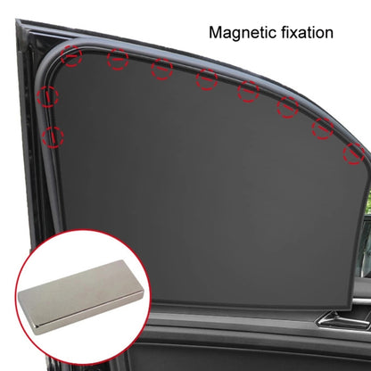 Heat-insulating Opaque Vinyl Coated Magnetic Car Curtains, Style: Full Blackout Principal Drive - Window Foils & Solar Protection by buy2fix | Online Shopping UK | buy2fix