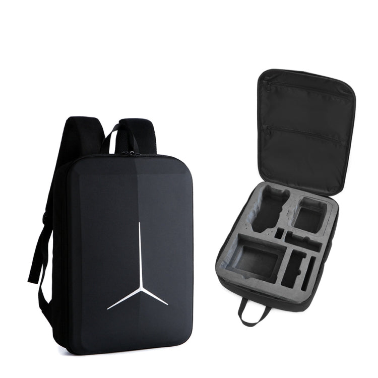 For DJI AIR 3 Storage Bag Backpack Compatible with RC-N2 or RC 2 Remote Control(Black) - Backpacks & Bags by buy2fix | Online Shopping UK | buy2fix