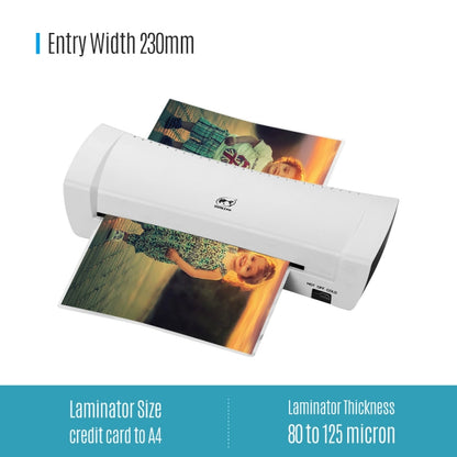 Osmile SL200 A4 Photo Cold and Hot Laminating Machine 340mm/min Speed UK Plug - Photo Film Covering Machine by Osmile | Online Shopping UK | buy2fix