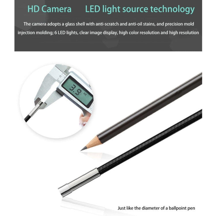 TESLONG NTS450A 4.5-inch Screen Industrial Handheld Endoscope with Light, Speci: 5.5mm Lens -3m -  by TESLONG | Online Shopping UK | buy2fix