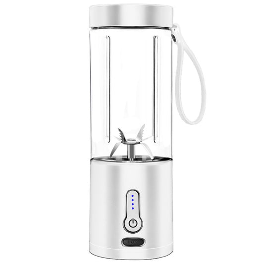 Portable Multifunctional USB Rechargeable Juice Extractor Cup Mini Electrical Juicer(White) - Electric juicers by buy2fix | Online Shopping UK | buy2fix