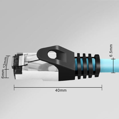 0.3m CAT5 Double Shielded Gigabit Industrial Ethernet Cable High Speed Broadband Cable - Lan Cable and Tools by buy2fix | Online Shopping UK | buy2fix