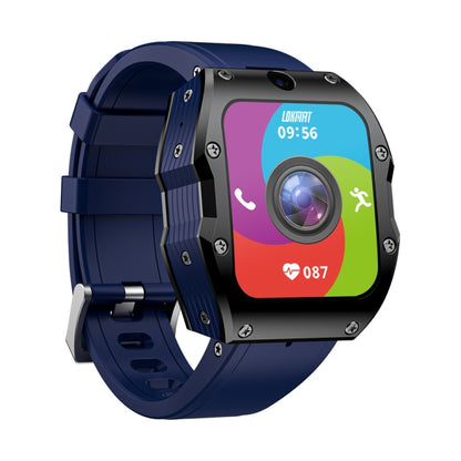 LOKMAT Appllp 3 Max 2.02-Inch Plug Card 4G Call Waterproof Sport Smart Watch With SOS(Claret) - Smart Watches by LOKMAT | Online Shopping UK | buy2fix