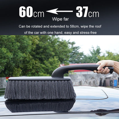 SHINY Car Dusting Duster Car Mop Soft Brush Car Wash Snow Sweeping Tool(With Storage Box) - Car washing supplies by SHINY | Online Shopping UK | buy2fix