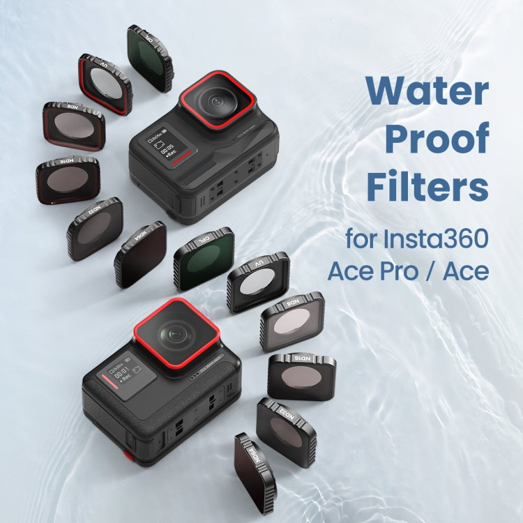 For Insta360 Ace CPL+ND8+ND16+ND32 aMagisn Waterproof Filter Protective Goggles Sports Camera Accessories - Len Accessories by aMagisn | Online Shopping UK | buy2fix