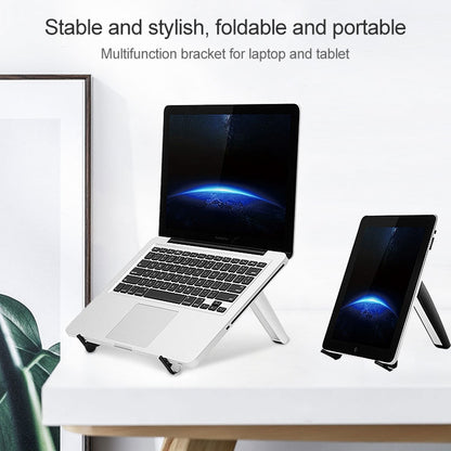 Tablet PC Laptop Desktop Bracket Cooling Triangle Bracket(Black) - Computer & Networking by buy2fix | Online Shopping UK | buy2fix