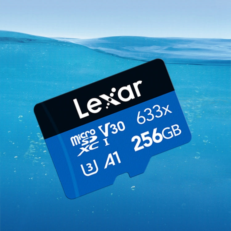 Lexar 633x 256GB High-speed Mobile Phone Camera Memory TF Card Switch Expansion Driving Recorder Dedicated Storage Flash Memory Card - Micro SD Card by Lexar | Online Shopping UK | buy2fix