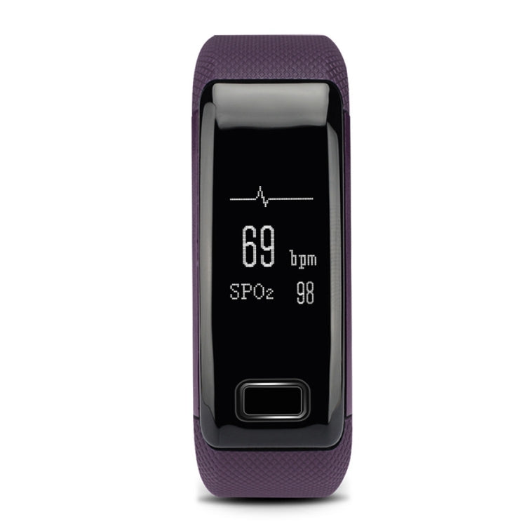 C9 0.71 inch HD OLED Screen Display Bluetooth Smart Bracelet, IP67 Waterproof, Support Pedometer / Blood Pressure Monitor / Heart Rate Monitor / Blood Oxygen Monitor, Compatible with Android and iOS Phones (Purple) - Smart Wear by buy2fix | Online Shopping UK | buy2fix