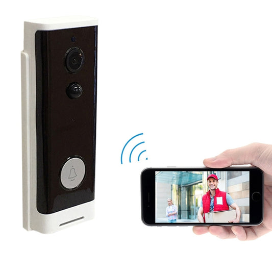 M200A 1080P WiFi Intelligent Round Button Video Doorbell, Support Infrared Motion Detection & Adaptive Rate & Two-way Intercom & Remote / PIR Wakeup(White) - Security by buy2fix | Online Shopping UK | buy2fix
