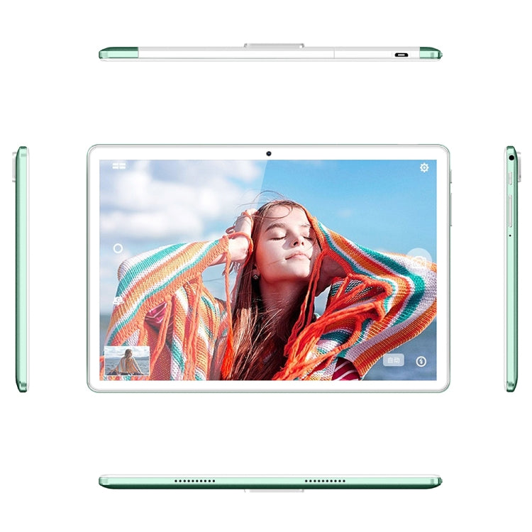 BDF H1 3G Phone Call Tablet PC, 10.1 inch, 2GB+32GB, Android 9.0, MTK8321 Octa Core Cortex-A7, Support Dual SIM & Bluetooth & WiFi & GPS, EU Plug(Green) - BDF by BDF | Online Shopping UK | buy2fix