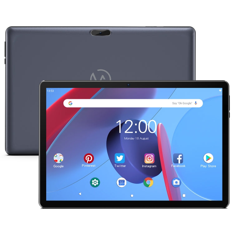 VASOUN M30 Tablet PC, 10.1 inch, 3GB+32GB, Android 11 RK3566 Quad Core CPU, Support Dual Band WiFi / Bluetooth, Global Version with Google Play, US Plug(Dark Gray) - 10.1 inch by VASOUN | Online Shopping UK | buy2fix