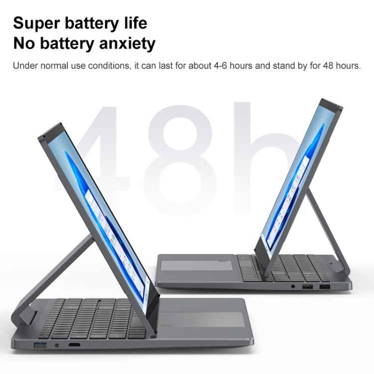 N95 Yoga Laptop, 15.6 inch, 12GB+256GB, Windows 10, Intel Alder Lake N95 Quad Core 1.7GHz-3.4GHz, Support Dual Band WiFi / BT - Others by buy2fix | Online Shopping UK | buy2fix