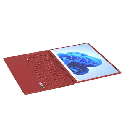 HONGSAMDE HL160G Notebook, 16 inch, 12GB+512GB, Windows 10 Intel Celeron N5095 Quad Core 2.0-2.9GHz, Support TF Card & WiFi & BT & HDMI (Red) - HONGSAMDE by Hongsamde | Online Shopping UK | buy2fix