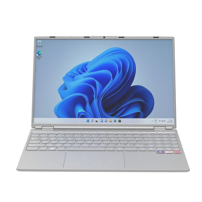 HONGSAMDE HL160G Notebook, 16 inch, 12GB+1TB, Windows 10 Intel Celeron N5095 Quad Core 2.0-2.9GHz, Support TF Card & WiFi & BT & HDMI (Silver) - HONGSAMDE by Hongsamde | Online Shopping UK | buy2fix