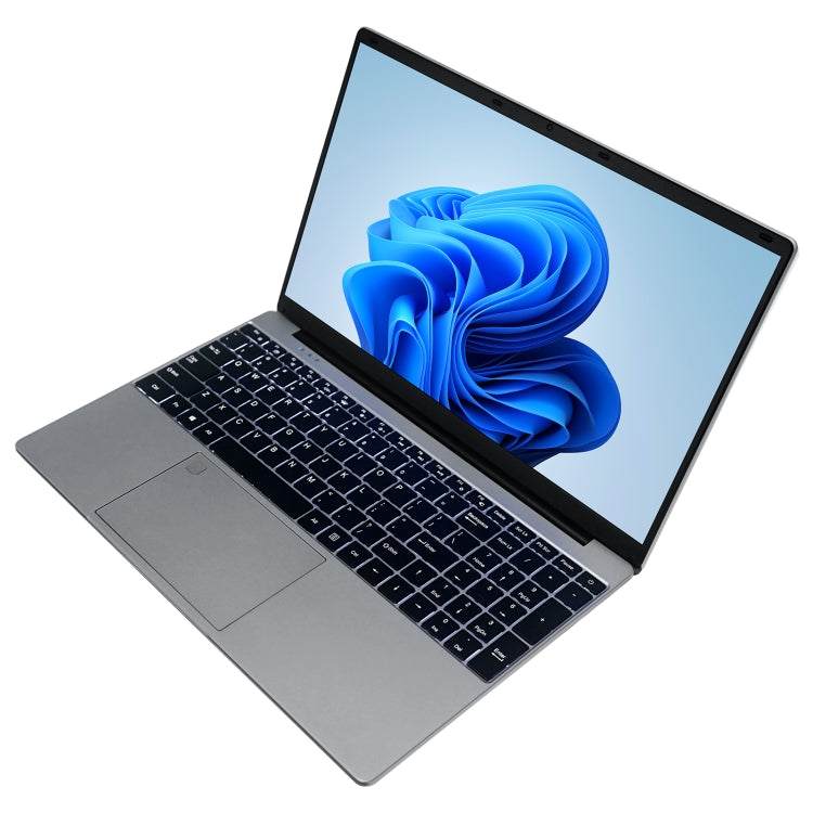 HONGSAMDE HSD1509 Notebook, 15.6 inch, 16GB+512GB, Windows 11 Intel Celeron N5095 Quad Core, Support TF Card & WiFi & BT & HDMI, US Plug (Silver Grey) - HONGSAMDE by Hongsamde | Online Shopping UK | buy2fix