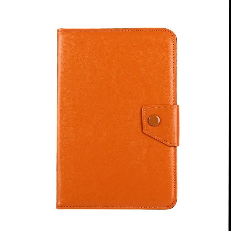 10 inch Tablets Leather Case Crazy Horse Texture Protective Case Shell with Holder for Asus ZenPad 10 Z300C, Huawei MediaPad M2 10.0-A01W, Cube IWORK10(Orange) - 10 - 11 inch by buy2fix | Online Shopping UK | buy2fix