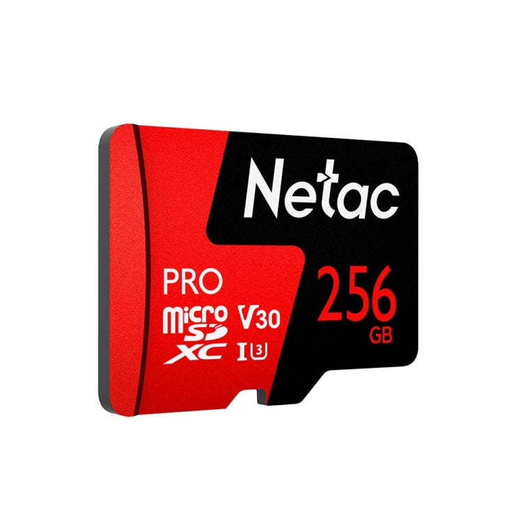 Netac P500 PRO 256GB U3 Speed Level Automobile Data Recorder Monitor Camera Memory Card TF Card - Micro SD Card by Netac | Online Shopping UK | buy2fix