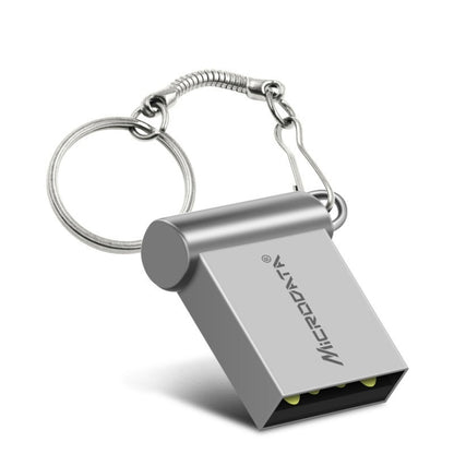 MiCRODATA 32GB USB 2.0 Computer Car Two-use Mini U Disk(Silver Grey) - USB Flash Drives by MiCRODATA | Online Shopping UK | buy2fix