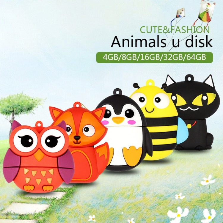 MicroDrive 8GB USB 2.0 Creative Cute Owl U Disk - Computer & Networking by MicroDrive | Online Shopping UK | buy2fix